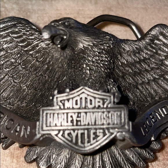 Harley-Davidson pewter Eagle Belt Buckle - Picture 4 of 10
